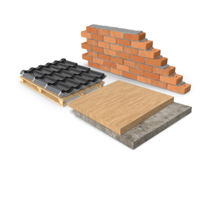 Wand, Dach, Boden/Deck