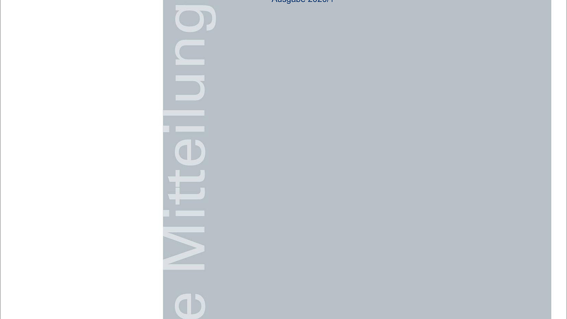 Das Bild zeigt das Deckblatt der MVV TB – Muster-Verwaltungsvorschrift Technische Baubestimmungen (Ausgabe 2020/1).