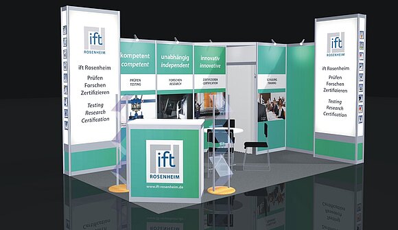ift-Stand glasstec 2018
