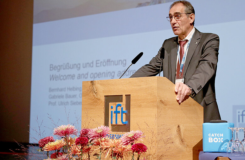 Willkommensrede von ift-Vorstandsvorsitzenden Bernhard Helbing