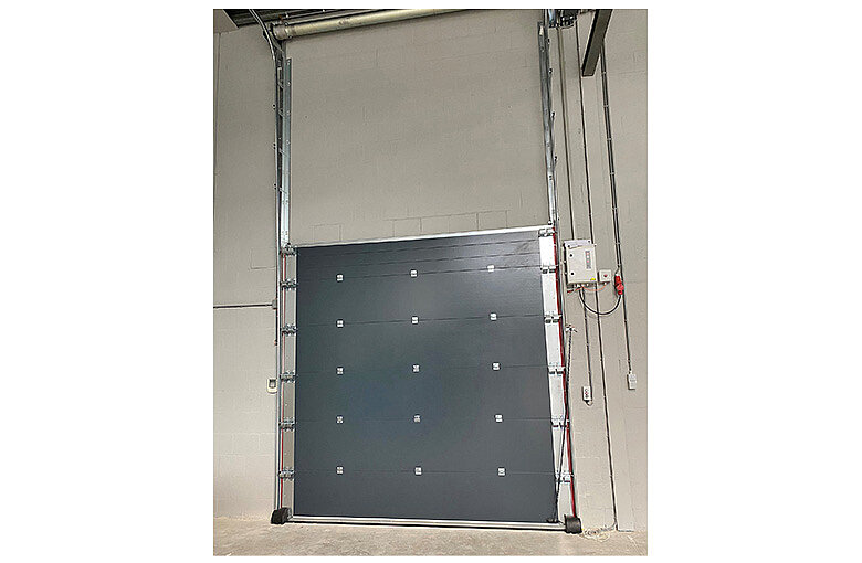 Fire protection sectional door