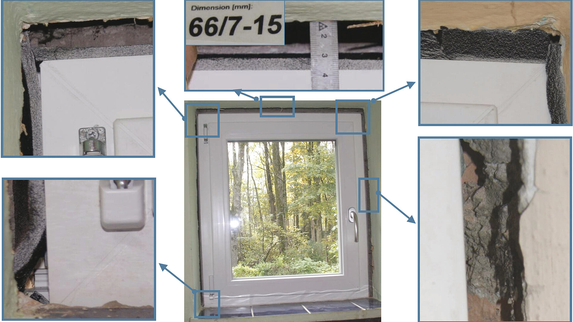 Fensterdichtband zur RAL-Montage Kompriband